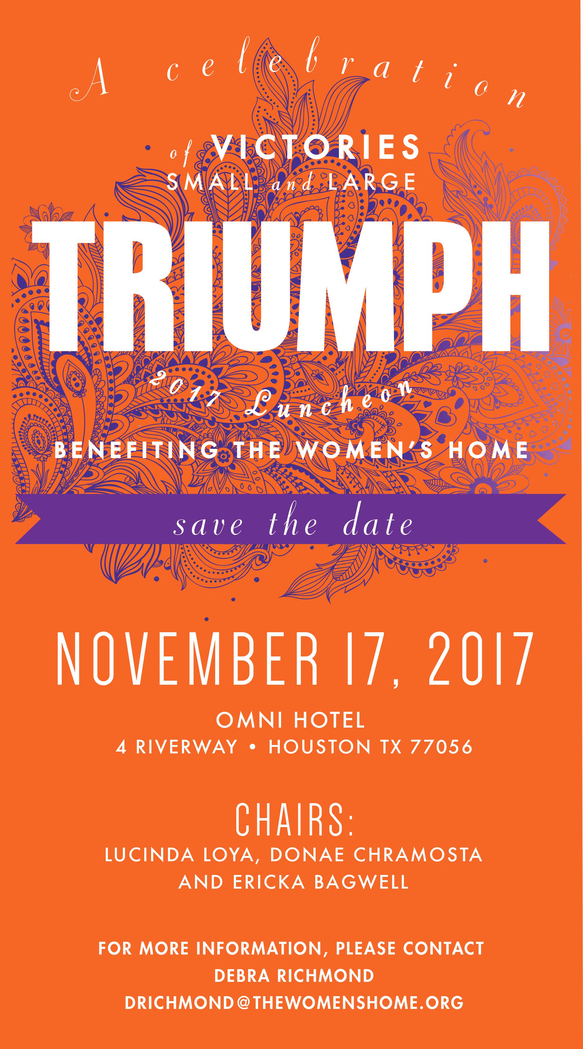 2017 triumph sponsorships | the women's home 2017 triumph sponsorships | the women's home