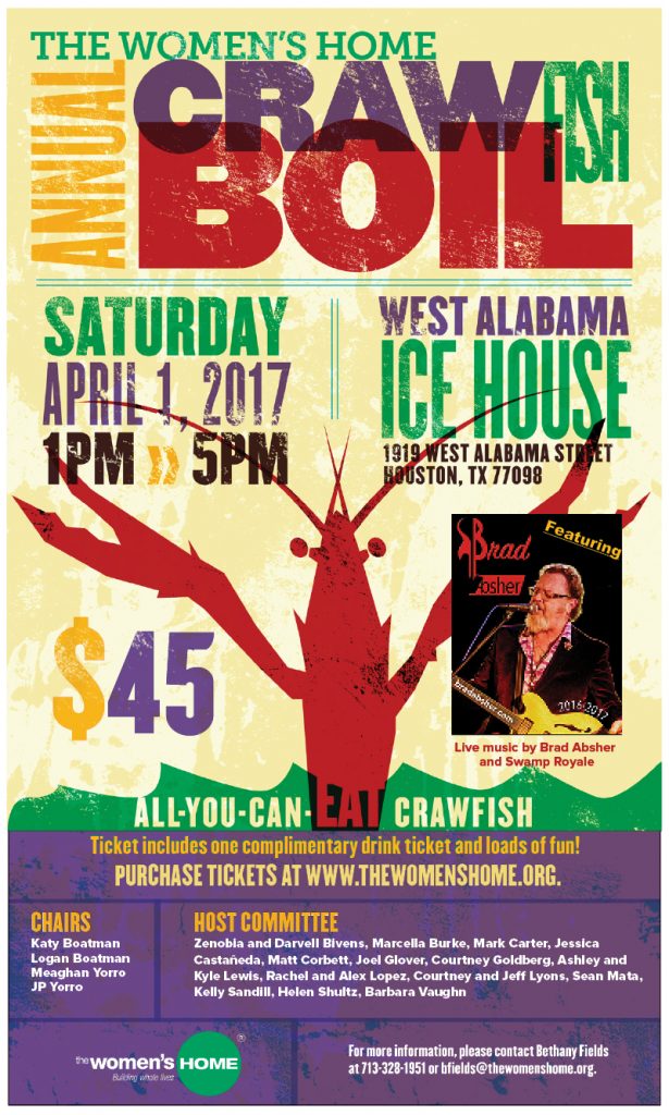 2017 Crawfish Boil Invitation